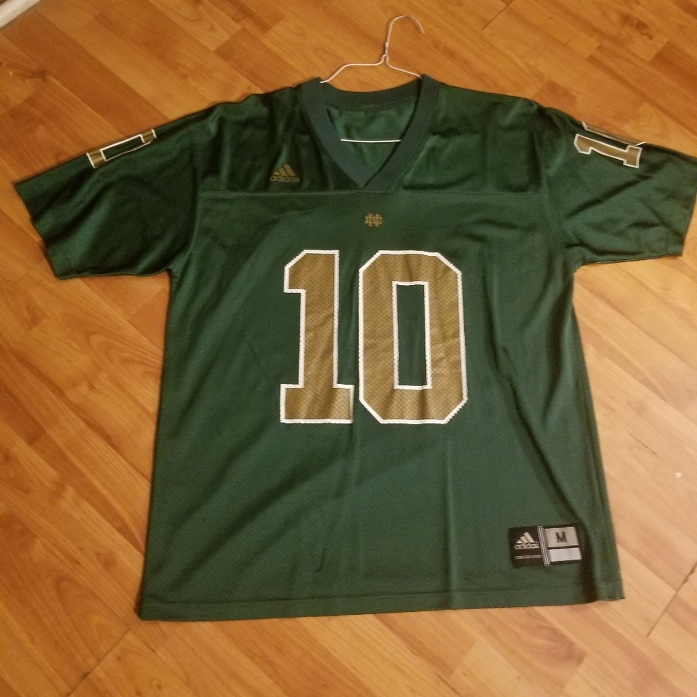 Notre Dame Addidas brand Jersey size M